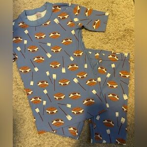 Hanna Andersson Smores Short John Pajama Set